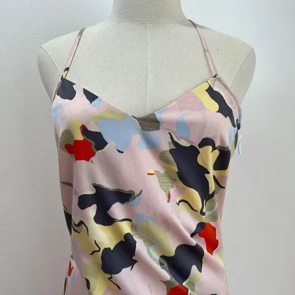 Open Edit Pink Cross Strap Dress - M - Silky Feel - Picture 2 of 16